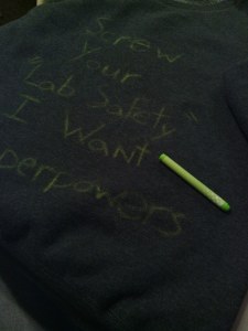 DIY Sweatshirt Drawing