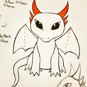 Dragon Plushie Concept Art