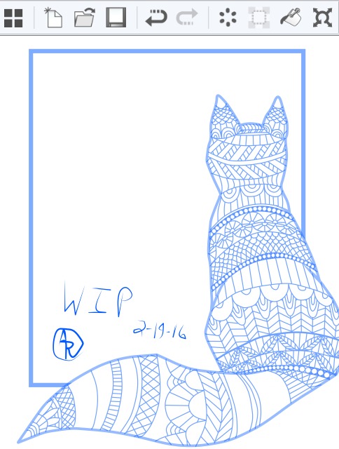 WIP: Patterned Cat (Part 2) – ArtsyRobotz
