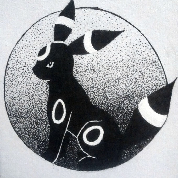 umbreon-inktober-day-6